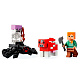 Конструктор аналог Lego Майнкрафт 21179 Грибной дом