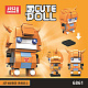 Конструктор JiSi Bricks (Decool) Персонаж Cute Doll - Asp Warrior