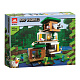 Конструктор аналог Lego Minecraft 21174 Современный домик на дереве