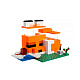 Конструктор аналог Lego Minecraft 21178 Лисья хижина
