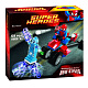Конструктор BELA аналог Lego Super Heroes 76014 Трехколесный байк Человека-Паука против Электро