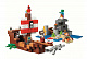 Конструктор аналог LEGO 21152 Приключения на пиратском корабле