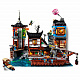 Конструктор Lion King аналог Lego Ninjago 70657 Порт НИНДЗЯГО Сити