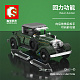 Конструктор Sembo Block Пекинский автомузей: Спорткар Rolls-Royce Silver Ghost Coupe