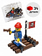 Конструктор Enlighten Brick Пираты: Маленький плот