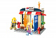Конструктор Qman (Enlighten Brick) Пожар в книжном магазине