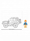 Конструктор Sluban Внедорожник Land Rover Defender