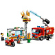 Конструктор LARI аналог Lego City 60214 Пожар в бургер-кафе