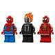 Конструктор аналог Lego Super Heroes 76173 Человек-Паук и Призрачный Гонщик против Карнажа