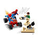 Конструктор аналог Lego Super Heroes 76172 Бой Человека-Паука с Песочным Человеком