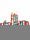 Конструктор аналог Lego City 60110 Пожарная часть