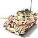 Конструктор Sembo Block Легкий танк Type 15