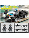 Конструктор KAZI Спецотряд SWAT: спорткар сопровождения