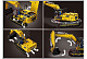 Конструктор Mould King Моторизированный Экскаватор «Link-Belt 250 x3» (Аналог Лего Техник MOC 2514)