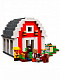 Конструктор аналог Lego Minecraft 21187 Красный амбар