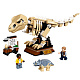 Конструктор аналог Lego Jurassic World 76940 Скелет тираннозавра на выставке